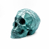 Skull Voronoi Low Poly image