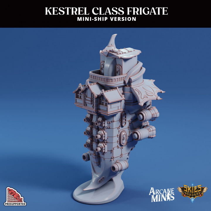 Kestrel Frigate - Mini Ship's Cover