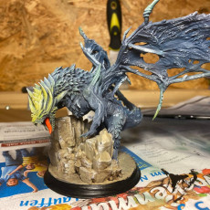 Picture of print of Undead Frost Dragon - Nerevin