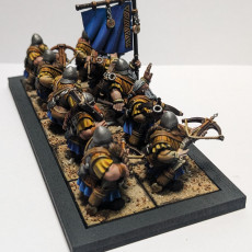 Picture of print of Dwarf Crossbowmen Unit - Highlands Miniatures