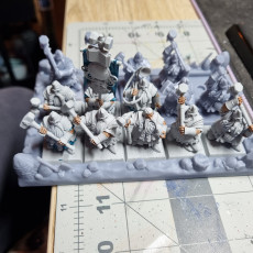 Picture of print of Dwarf Modular Movement Tray - Highlands Miniatures