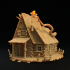 Spooky Lodge | PRESUPPORTED | Halloween Weird World | Witch's Cabin Baba Yaga image