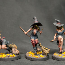 Picture of print of Witches | PRESUPPORTED | Halloween Weird World