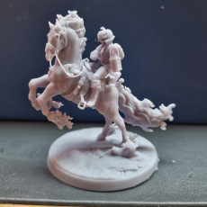 Picture of print of FREE Headless Horseman on Nightmare | PRESUPPORTED | Dragon Trappers Lodge