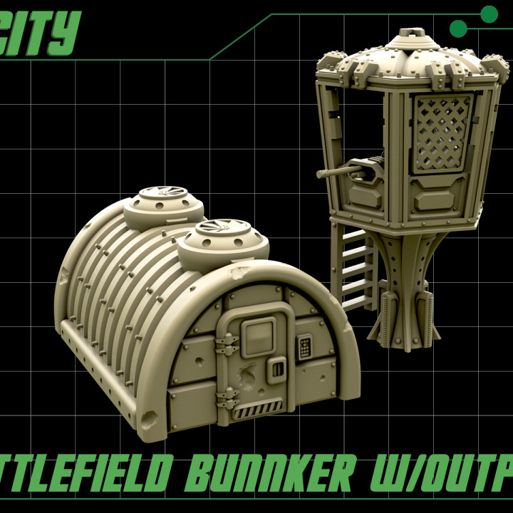 Battlefield Bunker w/Outpost's Cover