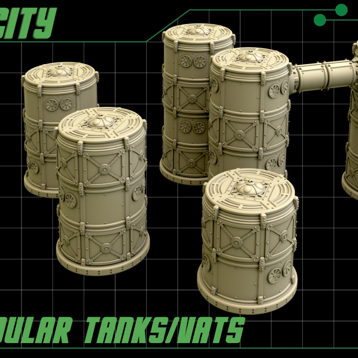Modular Tanks/Vats System's Cover