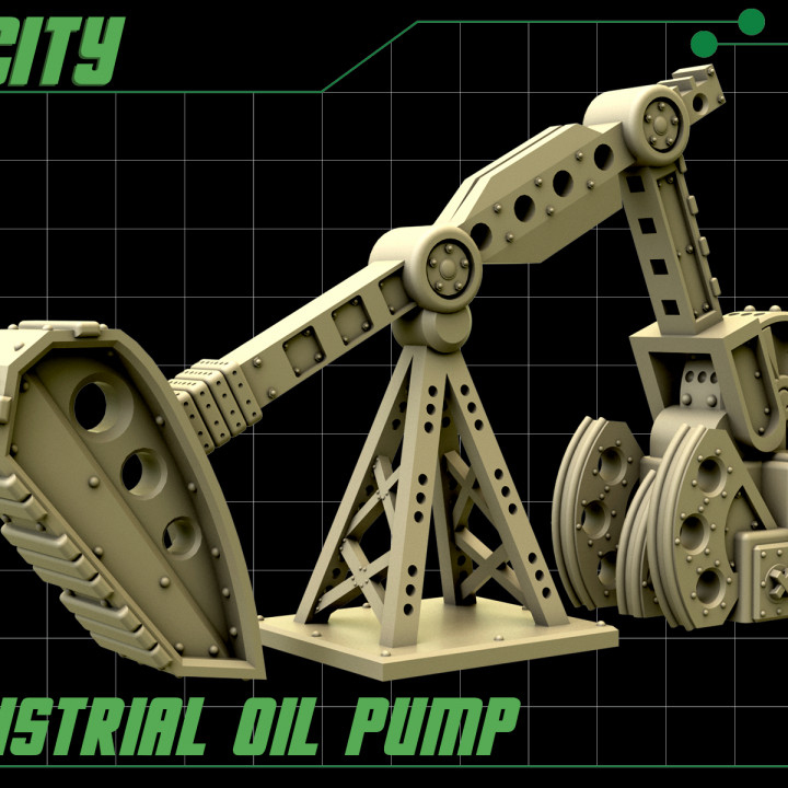 Industrial Oil Pump's Cover