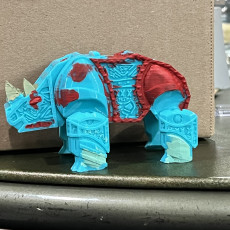 Picture of print of Robot Mech Rhino