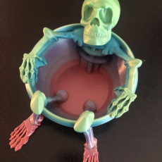 Picture of print of Skeleton Candy Bowl