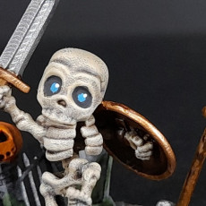 Picture of print of Gary the Skeleton