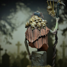 Picture of print of Dread Necromancer - Bust