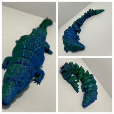 Picture of print of GIANT CROCODILE ARTICULATED