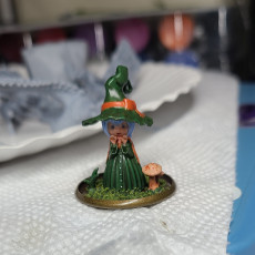 Picture of print of Lil' Witch