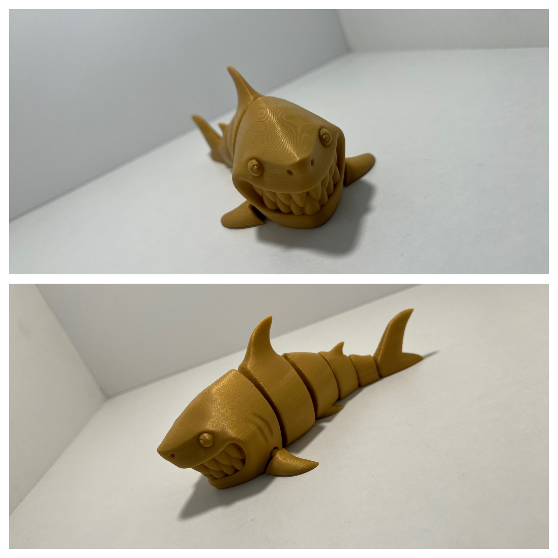 3D Printable SMILING SHARK by Rogi Studios