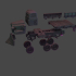 Wasteland Convoy, Vehicles Set image
