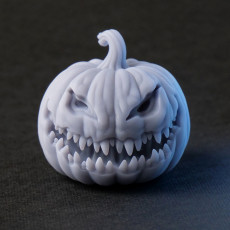 Picture of print of Halloween Evil Pumpkin