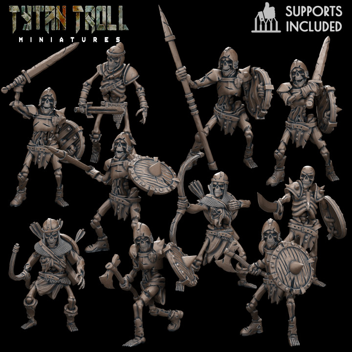 Skeleton Armored Pack [Pre-Supported]'s Cover