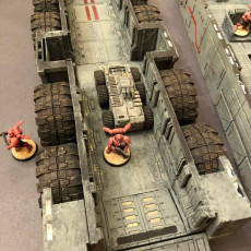 Picture of print of Crimson Blades – scifi modular vehicles