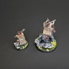 Picture of print of Silver Goat Dwarves Lord Iron - Foot and Mounted | Silver Goat Dwarves | Fantasy