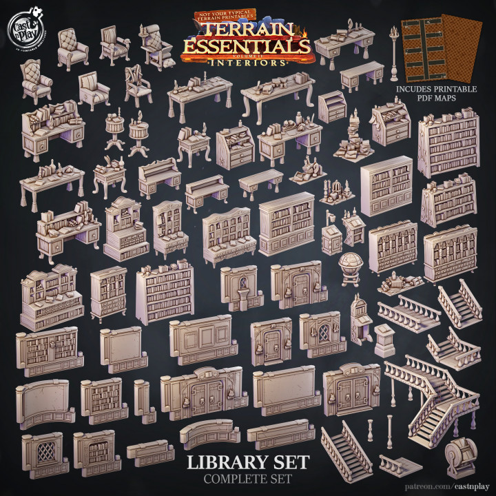 Library Set (Pre-Supported)'s Cover