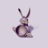 rabbit with cup for jewelry image