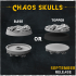 Chaos Sculls - Bases & Toppers (Small Set) image