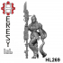 HL269 - Heresylab - SciFi Female PinUp Custodes of the Empire image