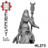 HL237 - Heresylab - SciFi Female PinUp Greater God image