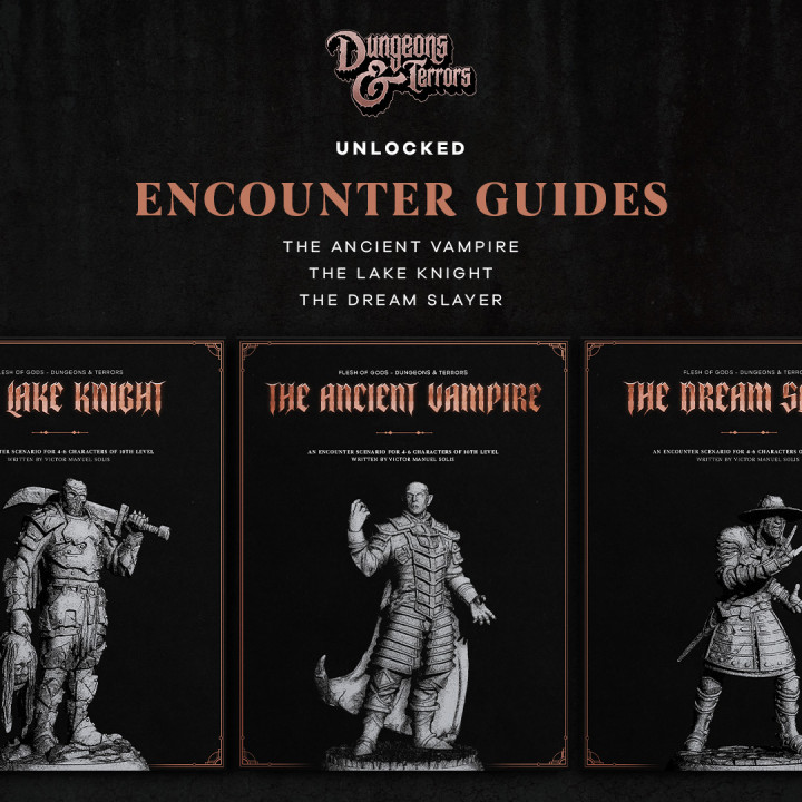 Dungeons & Terrors Encounter Guides 01's Cover