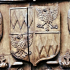 Eagle carving based on Bath Abbey West Doors image