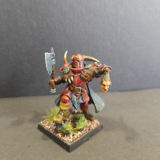 Picture of print of Warrior of Chaos - C - Warrior Headhunter