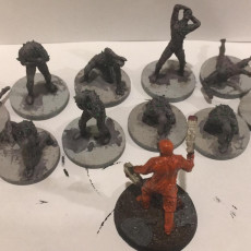 Picture of print of Fallout: Wasteland Warfare - Print at Home - Scorched Statues