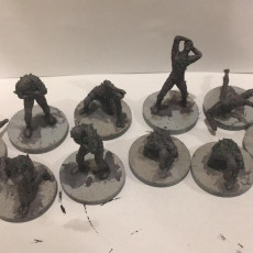 Picture of print of Fallout: Wasteland Warfare - Print at Home - Scorched Statues