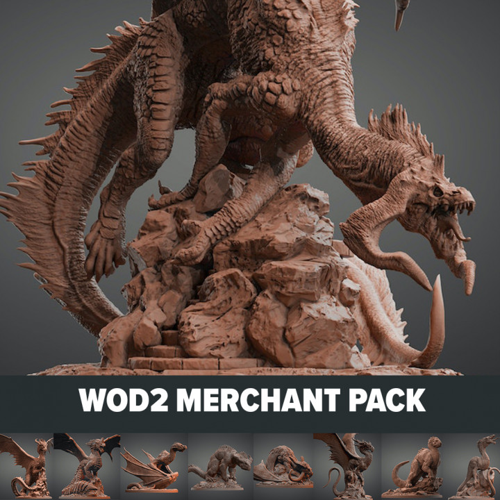 WOD2 Merchant pack (pre-supported)'s Cover