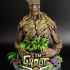 FREEBIE: Wicked Marvel Groot Bust: Tested and ready for 3d printing image