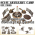 [Commercial License] Sci-fi Artillery Camp STL image
