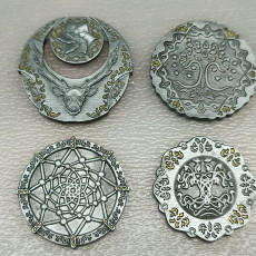 Picture of print of Elven coin set
