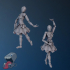 Mechanical balerina - two poses image