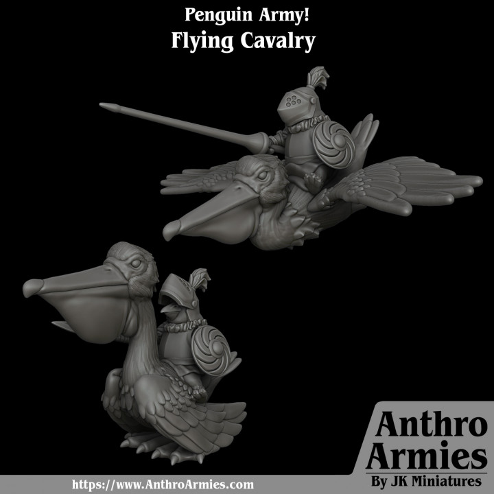 Flying Penguin Cavalry's Cover