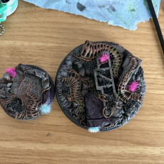 Picture of print of Alien Invaded Ruined City - Bases & Toppers (Big set)