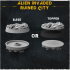 Alien Invaded Ruined City - Bases & Toppers (Big set) image