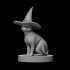 Cat with a Witch Hat image