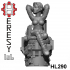 HL290 - Heresylab - SciFi Female PinUp Templar Assassin Topless image
