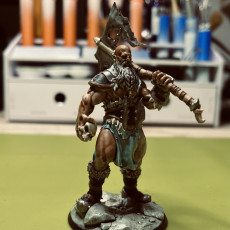 Picture of print of Barbarian Iron Warrior