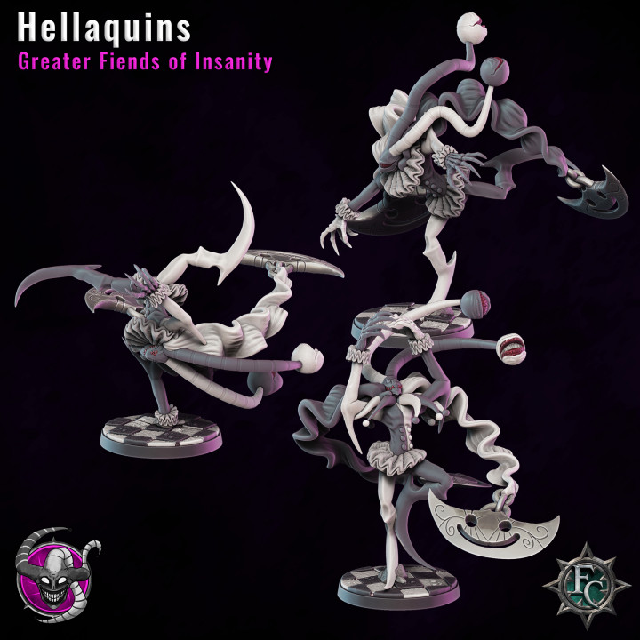 Greater Fiends of Insanity - Hellaquins's Cover