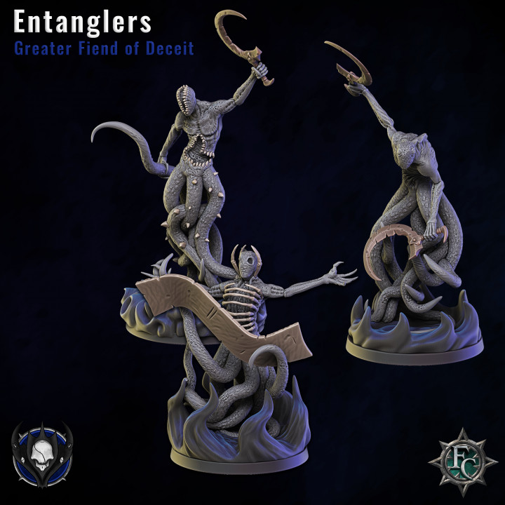Greater Fiends of Deceit - Entanglers's Cover