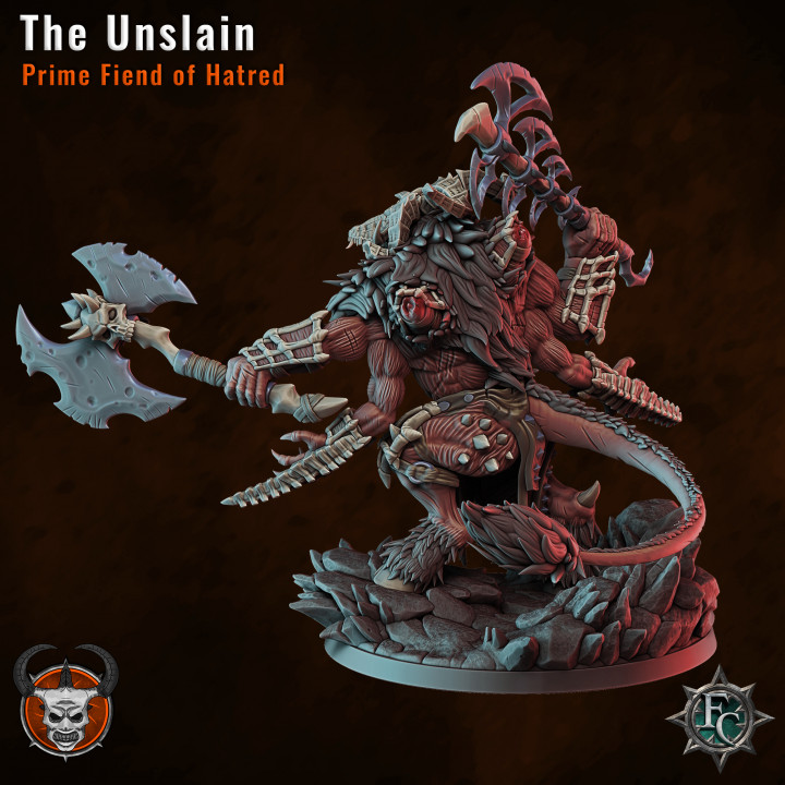 Prime Fiend of Hatred - The Unslain's Cover