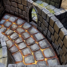 Picture of print of WDhex Revolving Labyrinth - basic stone set