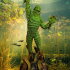 Creature from the black lagoon print image