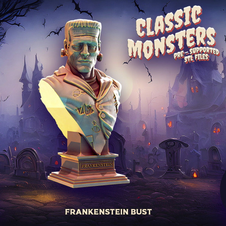 Frankenstein BUST's Cover
